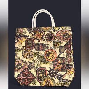 VTG Novelty Tote Bag 50s/60s